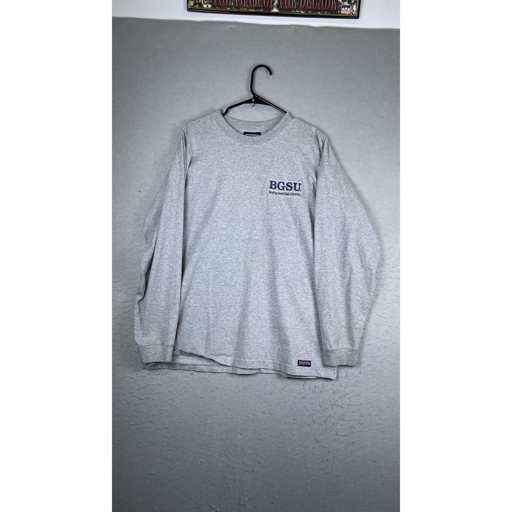 Vintage Bowling Green State University Shirt Mens Large Gray‎ NCAA JanSport